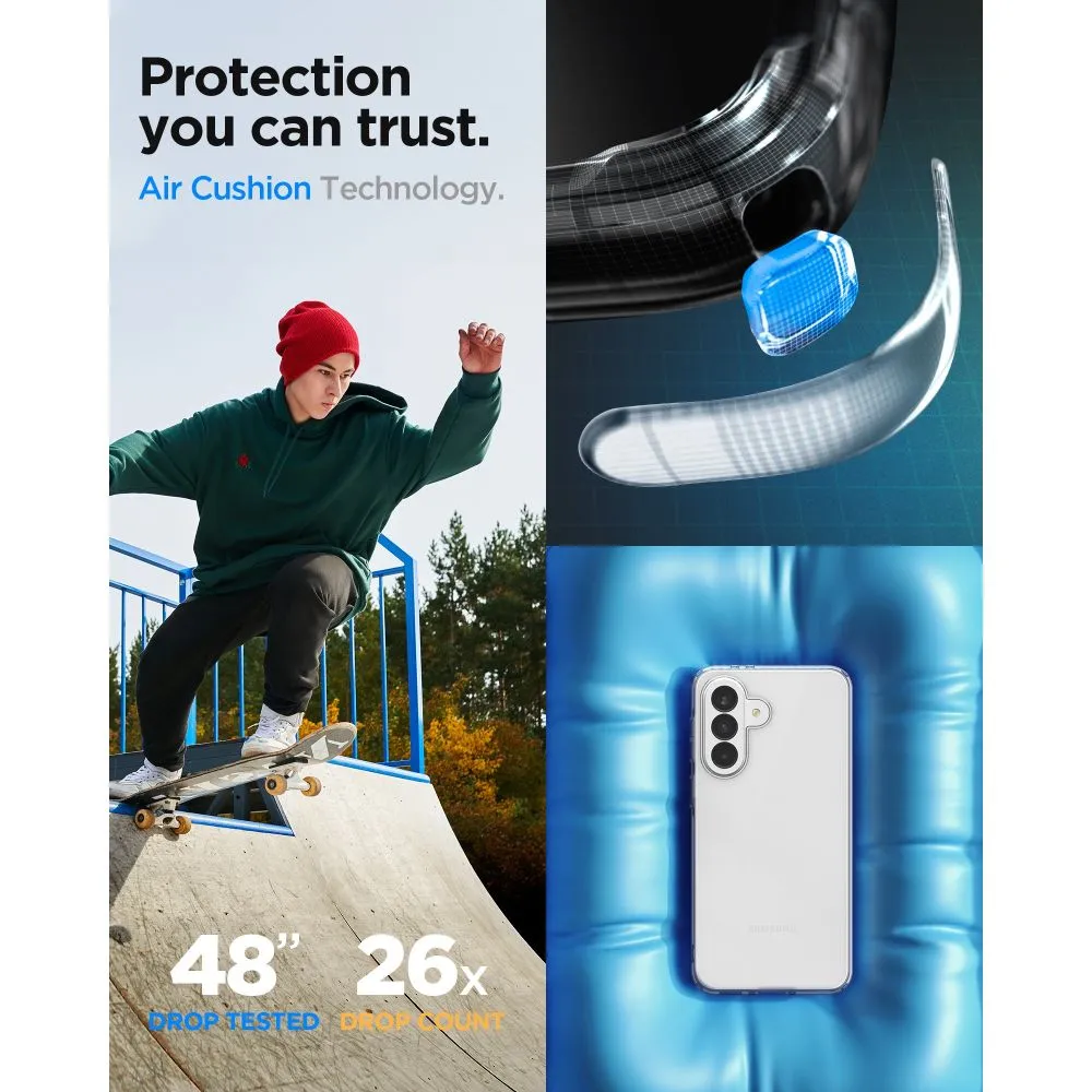 Case passend für Samsung A37 5G Spigen Liquid Crystal transparent