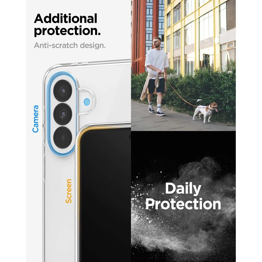 Case passend für Samsung A37 5G Spigen Liquid Crystal transparent
