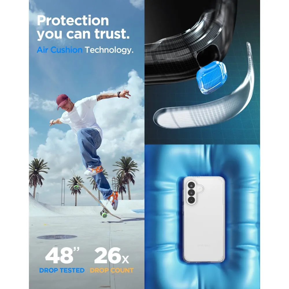 Case passend für Samsung A37 5G Spigen Ultra Hybrid transparent