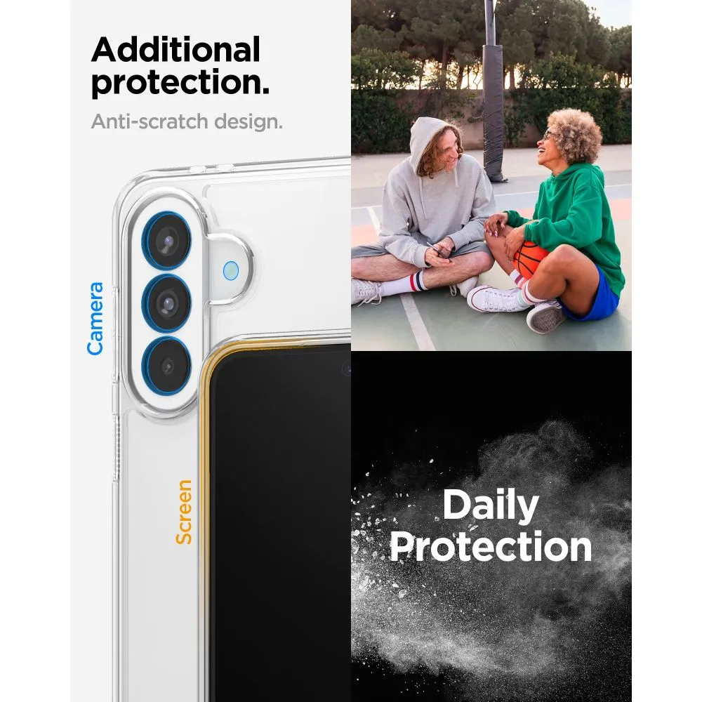 Case passend für Samsung A37 5G Spigen Ultra Hybrid transparent